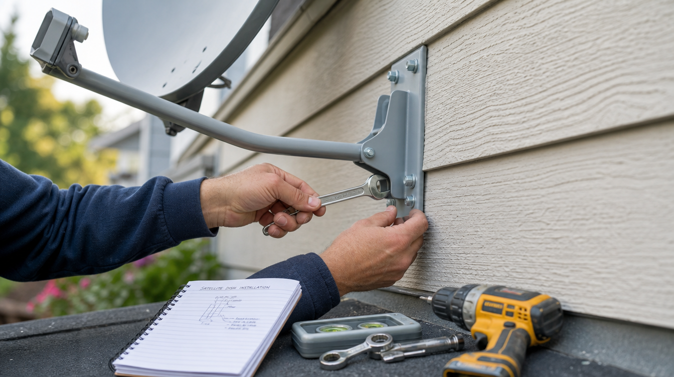Combien coûte l'installation d'une antenne ou d'une parabole ? Les facteurs qui font le prix