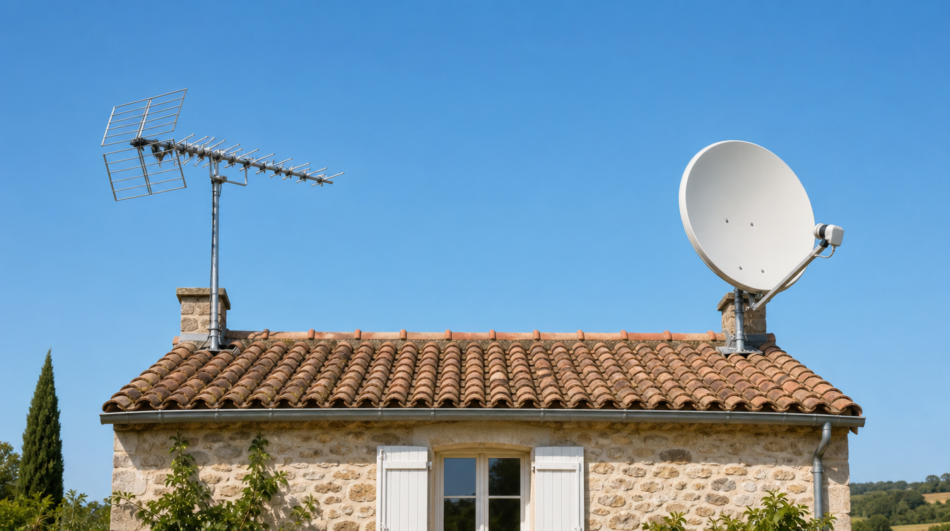 TNT par antenne ou par satellite : comment choisir selon votre maison